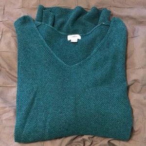 Teal tunic sweater - size XL